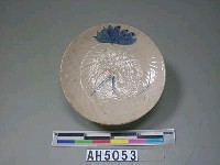 藏品(印花鶴紋圓盤)的圖片